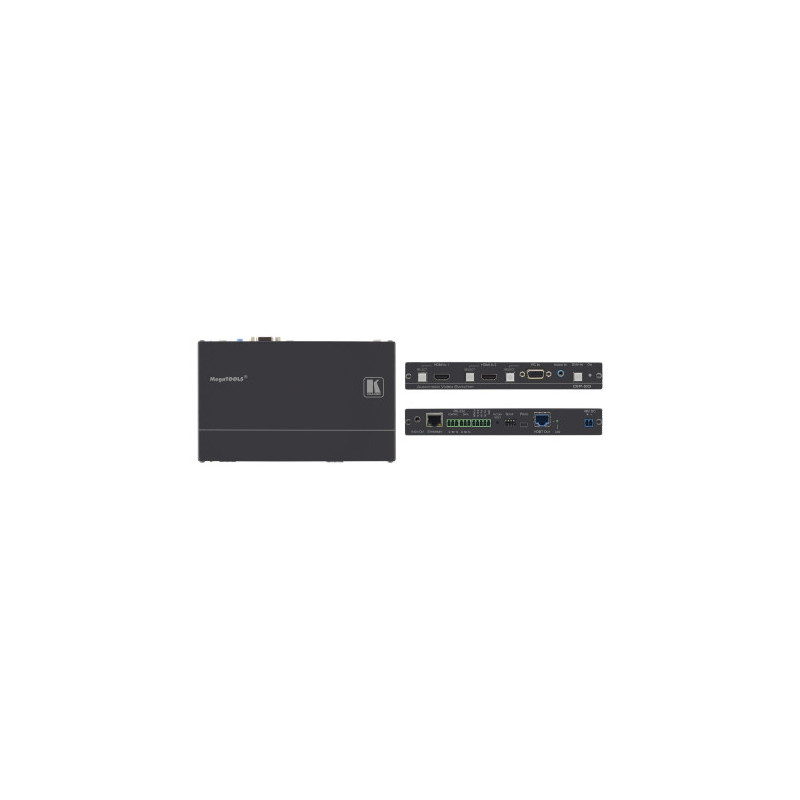 DIP-20 4K60 4:2:0 HDMI/VGA Auto Switcher PoE Provider Hdbase | APLIUM