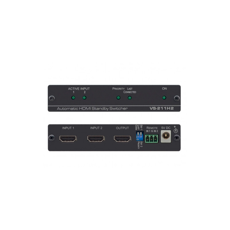VS-211H2 2X1 4K60 4:4:4 Hdcp 2.2 HDMI 2.0 Aut. Standby Switc | APLIUM