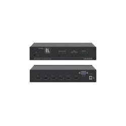 VM-24HC 2X1:4 Compact HDMI Switchable Da | APLIUM