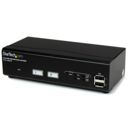 2 Port USB VGA KVM Switch with DDM