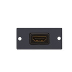 W-H(W-HDMI)(G) Gray HDMI Wall Plate Insert | APLIUM