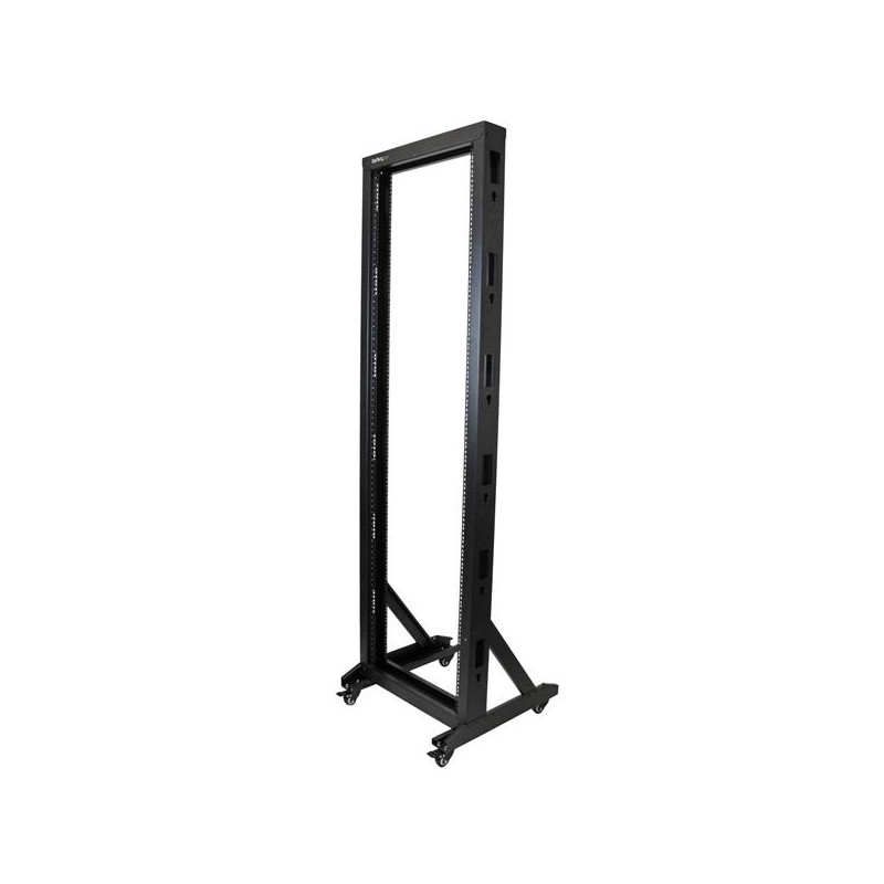 2-Post Server Rack with Casters - 42U