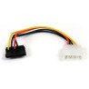 4 Pin Molex to Right Angle SATA Cable
