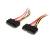 12in 22 Pin SATA Power/Data Ext Cable