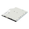 Slim SATA drive tray for