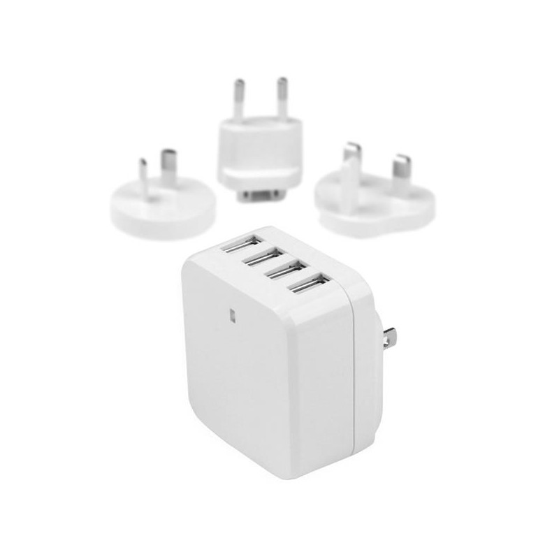 4-Port USB Wall Charger 34W/6.8A
