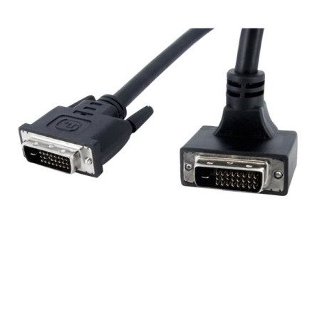 1.8m 90 Degree Down Angled DVI-D Cable