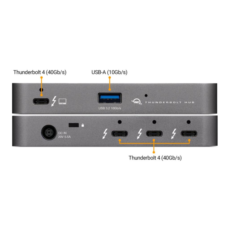 Thunderbolt Hub - 3 x TB4