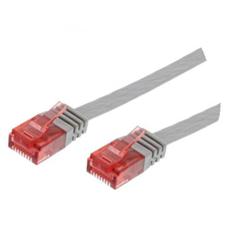 U/UTP CAT6 0.25M Grey Flat