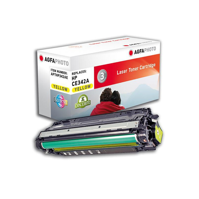 Toner Yellow, rpl CE342A/651A | APLIUM