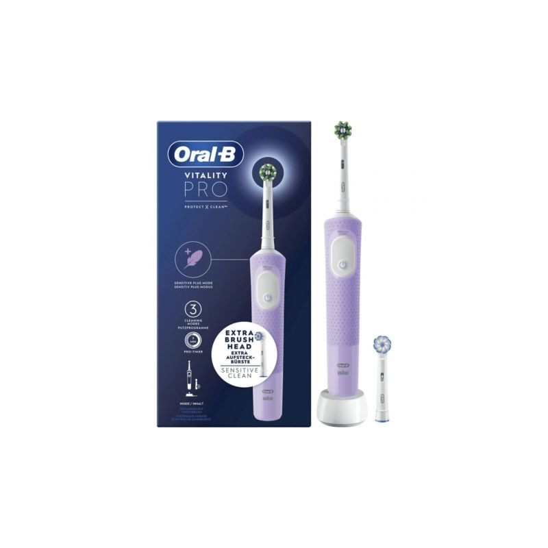Cepillo Dental Braun Oral-B Vitality Pro/ Purpura | APLIUM