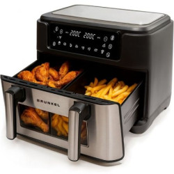 Freidora por Aire Airfryer / Sin Aceite Grunkel Dualflexifry | APLIUM