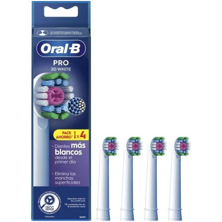 Cabezal de Recambio Braun para cepillo Braun Oral-B 3D White | APLIUM