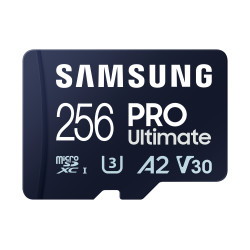 Micro SD PRO Ultimate 256GB+SD Adapter
