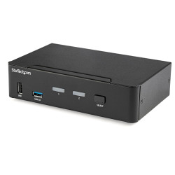 KVM Switch - 2 Port - DP 4K60 - USB 3.0