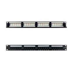 Patch Panel Nanocable 10.21.4124/ 24 Puertos/ Cat.6a/ Altura | APLIUM