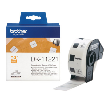 DK-11221/Label Square White 23mm