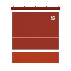 HP CLJ X677 Red Color Panel Kit