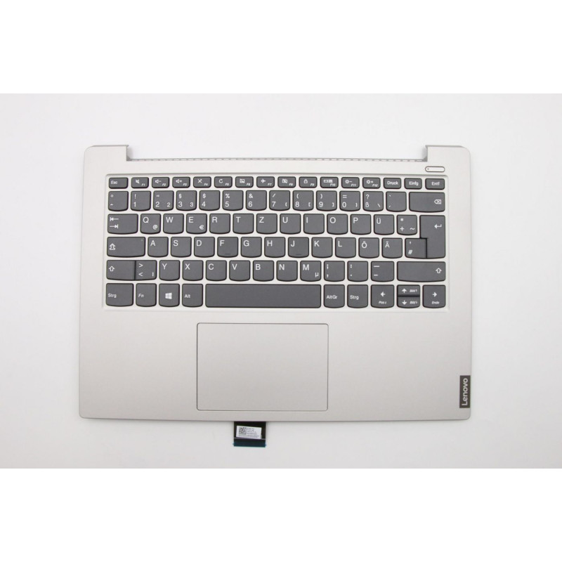 Upper case with keyboard for