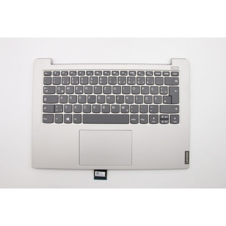 Upper case with keyboard for