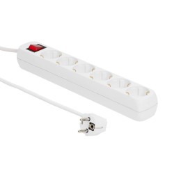 6-way Schuko Power Strip