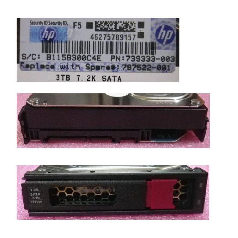 DRV HD 3TB 6G 7.2K 3.5 SATA LP