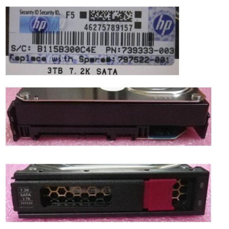 DRV HD 3TB 6G 7.2K 3.5 SATA LP
