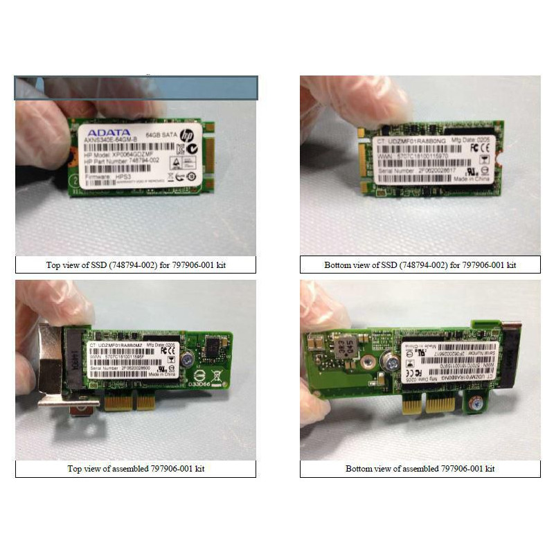 DRV SSD 64GB M.2 BL DUAL