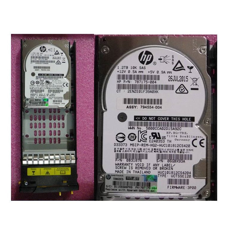 DRV 1.2TB HDD 6G SAS 10K SFF