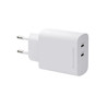 EU Wall Charger 2xUSB-C 45W WHT