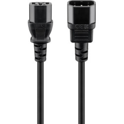 Power Cable Black 1.5 M Iec | APLIUM