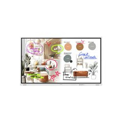 Samsung Flip WM75FX WMFX Series - 75" pantalla LCD con retroiluminación LED - 4K - para educación/empresa