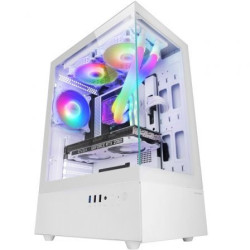Caja Gaming Semitorre Mars Gaming MC-XO/ Blanca | APLIUM