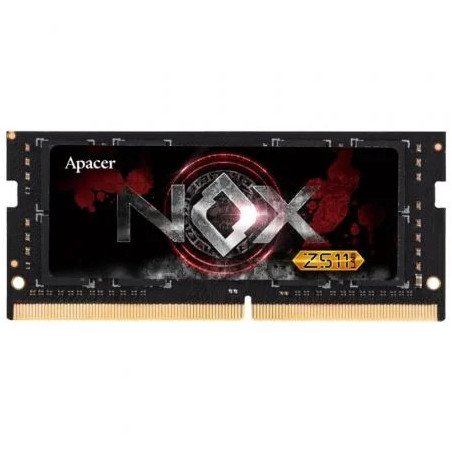 Memoria RAM Apacer NOX 16GB/ DDR4/ 3200MHz/ 1.2V/ CL20/ SODI | APLIUM