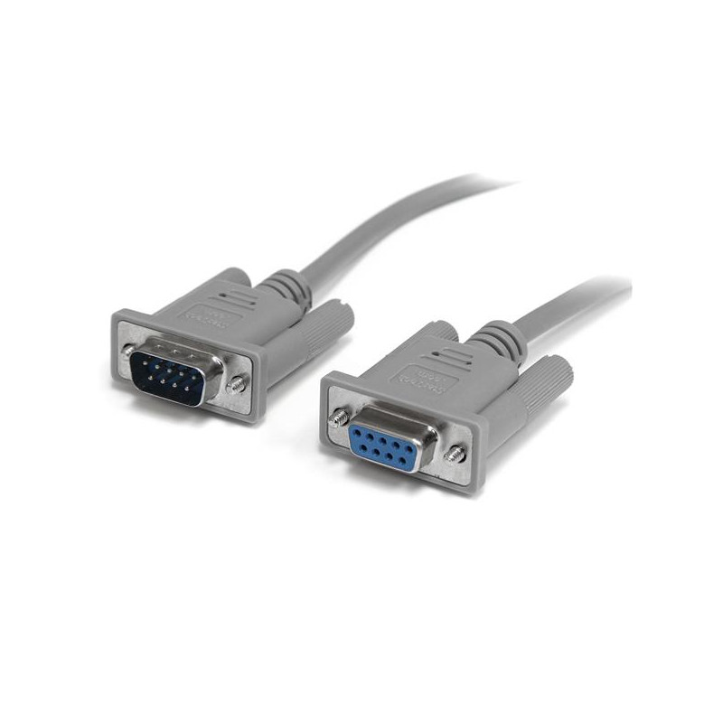 10ft RS232 Serial Null Modem Cable F/M