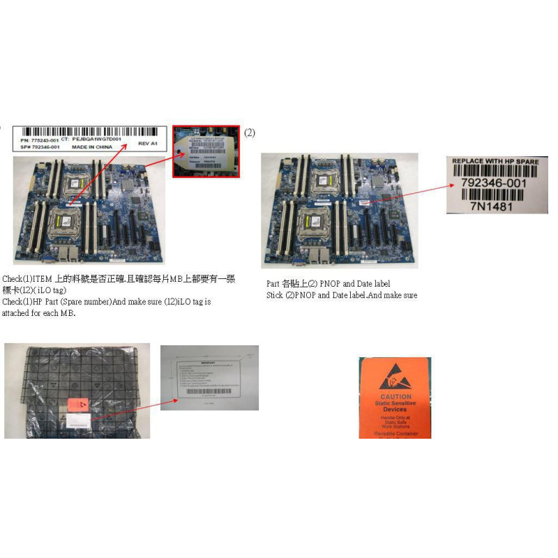 System board for HPE ProLiant