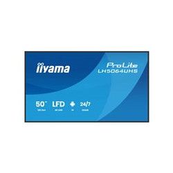 iiyama ProLite LH5064UHS-B1AG 50" Clase (49.5" visible) pantalla LCD con retroiluminación LED - 4K - para seña
