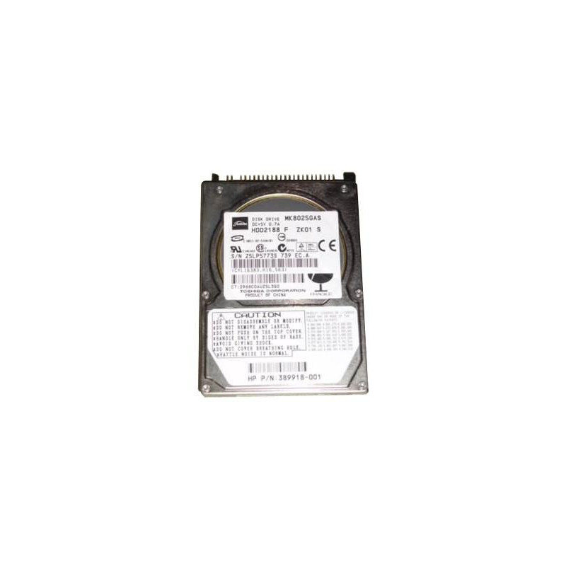 80GB 2.5" 9.5MM HDD