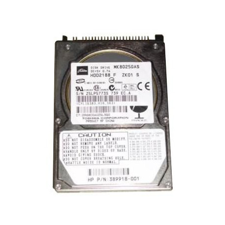 80GB 2.5" 9.5MM HDD