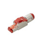 CAT6A SHIELDED TOOLLESS PLUG