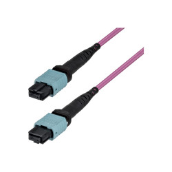 Cable De Fibra Optica MTP/MPO 7M - 12F Type-a OS2 Plenum | APLIUM