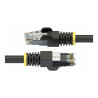 15m Black Cat6A Outdoor Ethernet Cable | APLIUM