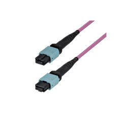 Cable De Fibra Optica MTP/MPO 10M - 24F Type-b OS2 Plenum | APLIUM