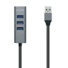 Hub USB 3.0 Aisens A106-0507/ 4xUSB/ Gris | APLIUM