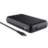 Batería Externa/Powerbank Trust Laro 20000mAh/ 100W/ Negra/ | APLIUM