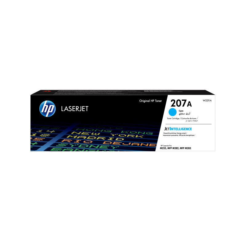 HP 207A Cyan LaserJet Toner Cartridge