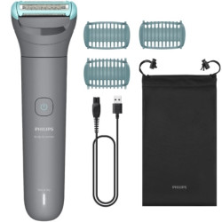 Cortabarbas Philips Body Groomer BG3485/15/ con Batería/ 3 A | APLIUM