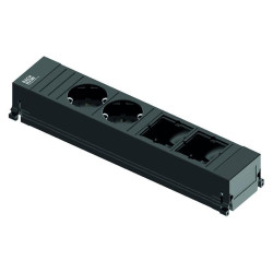 POWER FRAME 2xSchuko/2xCustom | APLIUM