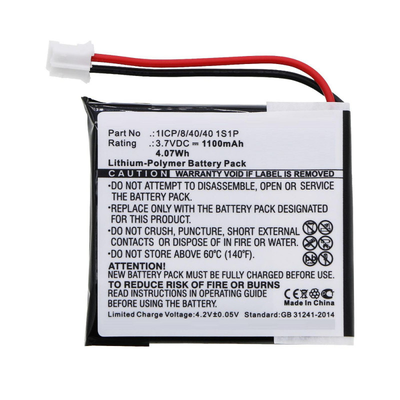 Battery 4.07Wh Li-Pol 3.7V