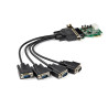 PCI-E LP - RS232 Card - Asix AX99100